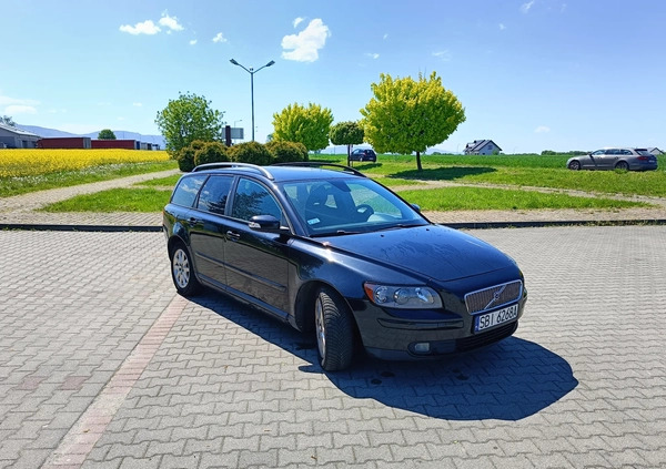 Volvo V50 cena 19000 przebieg: 309000, rok produkcji 2007 z Biała małe 92